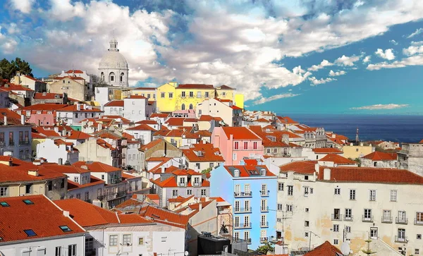 Lissabon Blick Auf Lissabon — Stockfoto