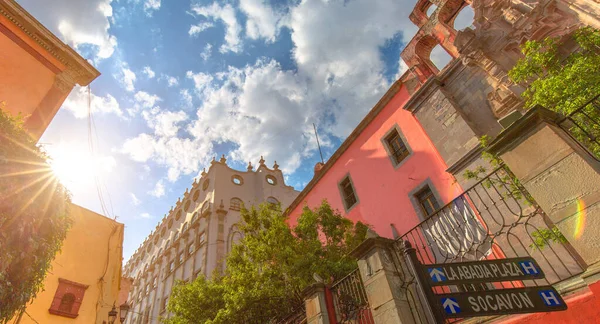 Guanajuato Meksyk Malownicze Kolorowe Uliczki Historycznym Centrum Miasta — Zdjęcie stockowe