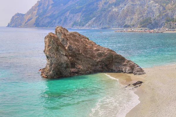 Italia Pemandangan Pantai Monterosso — Stok Foto