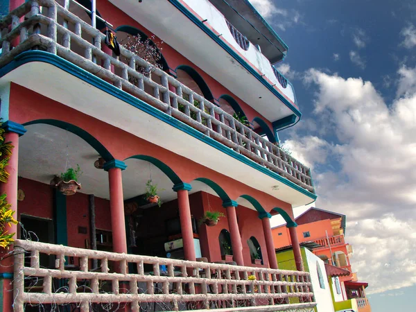 Hermosas Calles Flores Guatemala — Foto de Stock