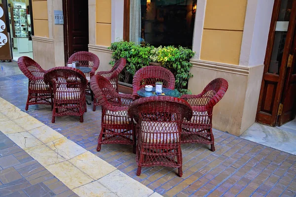 Historic City Center Old Town Streets Malaga Spain — Stock Photo, Image