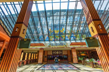 Buffalo, ABD-10 Mart 2019: Seneca Casino Girişi Modern alışveriş merkezinde yer almaktadır