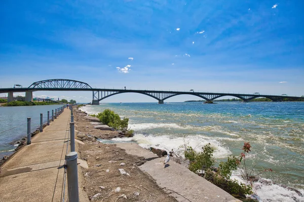 Buffalo Usa Juli 2019 Broderick Park Der Südspitze Der Unity — Stockfoto