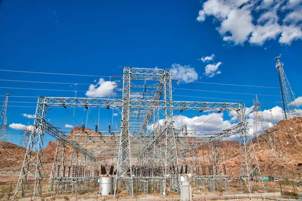 Arizona Hoover Barajı Elektrik Santralleri — Stok fotoğraf