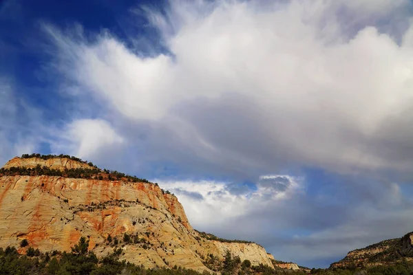 Zion National Park Paisagens Cênicas Utah Eua — Fotografia de Stock