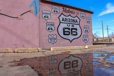 Joe and Aggie's Cafe in Holbrook Arizona Route 66 clipart