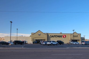 Holbrook, Arizona / USA March 9, 2019: Safeway at Navajo Bld clipart