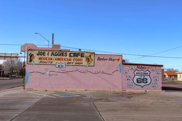 Joe Aggie Cafe Holbrook Arizona Route Içinde — Stok fotoğraf