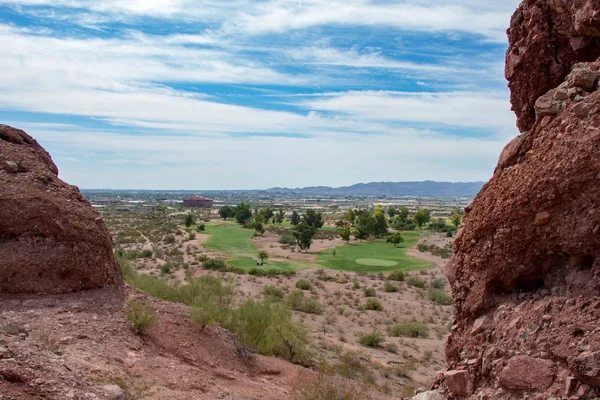 Phoenix Arizona Estados Unidos Septiembre 2018 Campo Golf Junto Papago —  Fotos de Stock