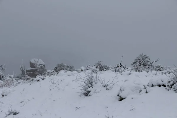 Tempestade Inverno Aproximando Scottsdale Arizona — Fotografia de Stock