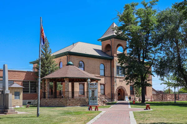 Historiska Navajo County Court House Holbrook Arizona — Stockfoto