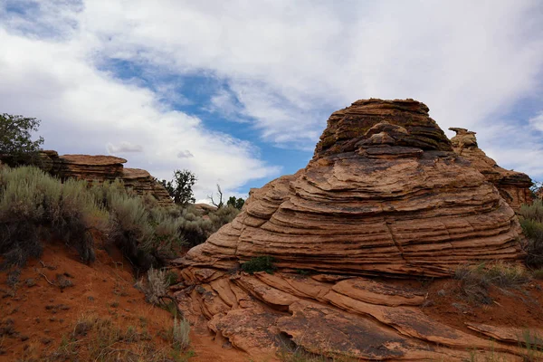 Felsformationen Norden Arizonas — Stockfoto