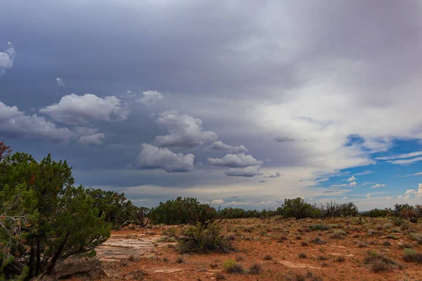 Arizona Desert Landscape before a monsoon storm
