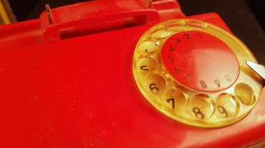 1980 'lerden kalma klasik sabit hat Rotary' den acil 911 çağrısı.