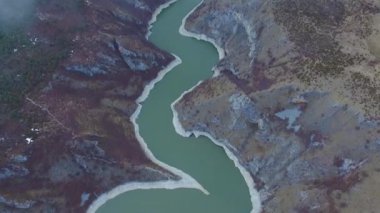 Uvac Nehri Vadisi, Sırbistan, Doğa Rezervi ve Kanyon Sinemasal Görünümü