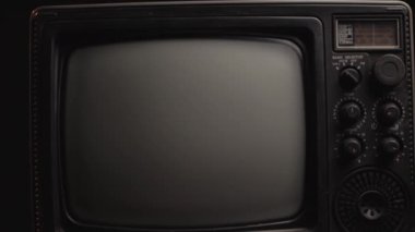 Klasik TV ve Radio Reciever in One Cihazda, UHF VHF ve FM Band, Spin Close Up