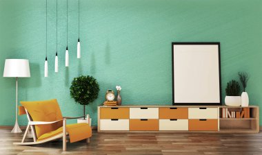 hipster nane oda iç japon stil poster çerçevesi kadar mock