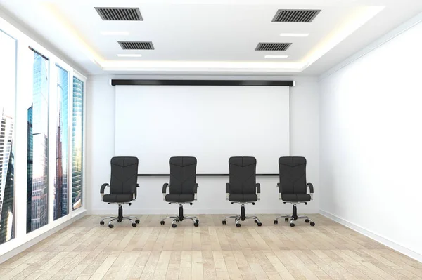 Office business - beautiful boardroom meeting room and conferenc