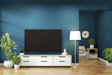 dolap zemin ahşap minimal tasarım oda koyu mavi kadar alay