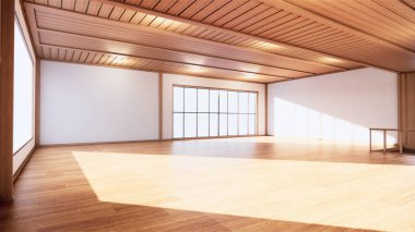 Büyük salon iç tasarımı, büyük oda.