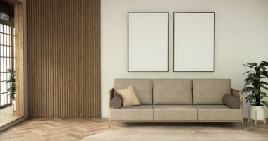 koltuk minimalist tasarım muji tarzı 3D canlandırma