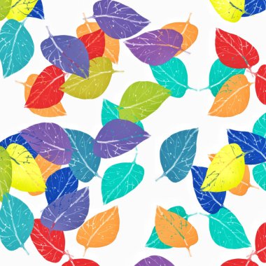 Çok renkli geometrik şekillerin kesintisiz sonsuz tekrarlayan parlak süsleme