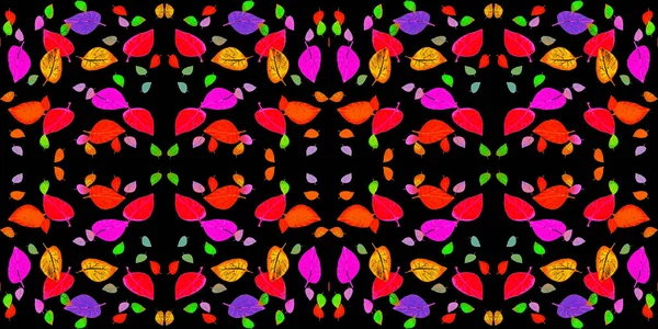 Inconsútil Infinita Repetición Brillante Ornamento Formas Geométricas Multicolores — Foto de Stock