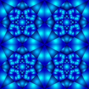 Farklı renklerde kesintisiz sonsuz tekrarlanan çok renkli parlak süs