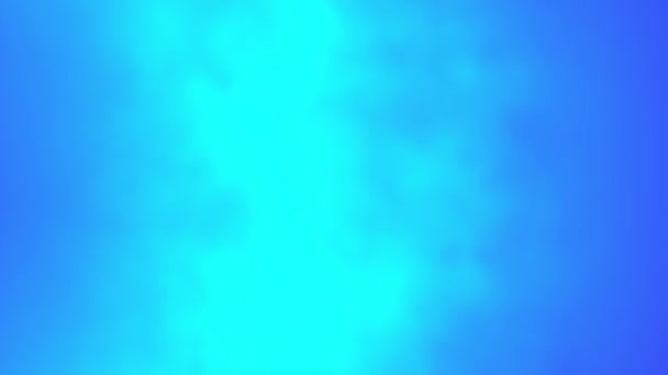 青い光は青い水に反射します 閉じたループ — ストック動画