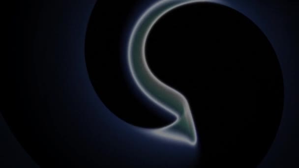 Siyah Arka Planda Dönen Çok Renkli Kaleydoskopların Desenleri Soyut Hareket — Stok video