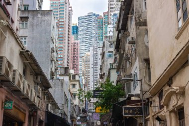 Soho, Hongkong'da modern daire ve eski binalar