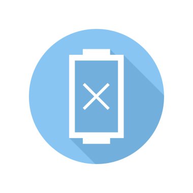 Pil simgesi şarj düzeyi ile. İşareti ve sembolü.