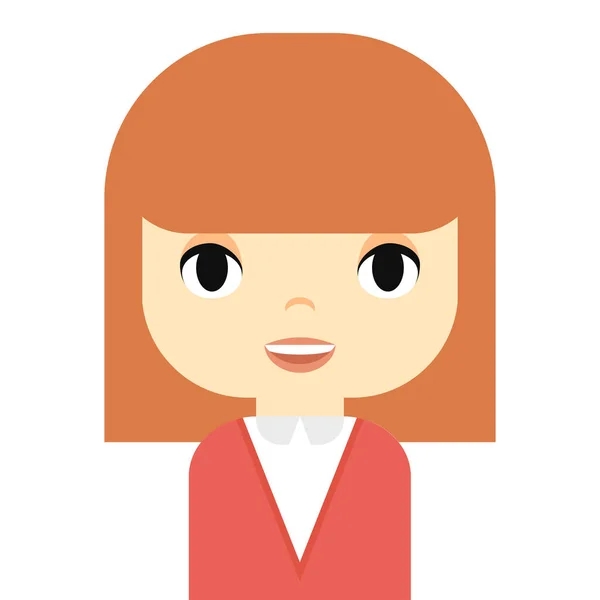 Mujer Avatar con la cara sonriente. Personaje de dibujos animados femeninos. Jovencita feliz. Icono de gente hermosa . vector, gráfico vectorial © Krolja imagen #202258872 Mujer Avatar con la cara sonriente. Personaje de dibujos animados femeninos. Jovencita feliz. Icono de gente hermosa . vector, gráfico vectorial © Krolja imagen #202258872