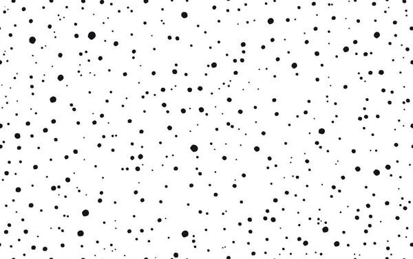 Seamless dot pattern. Randomly disposed spots. Dots background. — Stock Vector