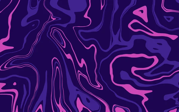 Textura de mármol. Salpicadura dinámica de líquido en color ultravioleta. Líneas onduladas. Fondo de mármol vectorial para su proyecto de diseño . — Vector de stock