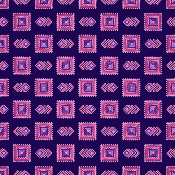 Etnický vzor bezešvé. Tisk ve stylu africké, mexické, americká, indická kmenové linie. Geometrické boho pozadí. Kmenové a etnické motivy lze použít v tkaniny design. — Stockový vektor