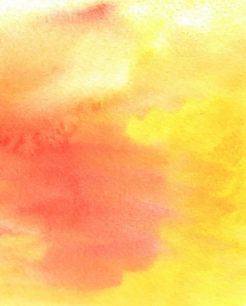 autumn colors hand drawn watercolor background. color: gold, orange, red