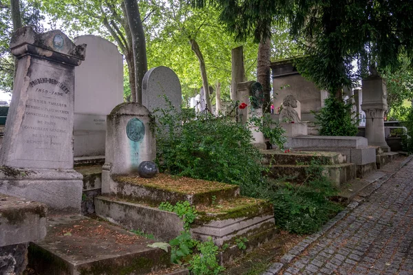 Paris France May 2019 Pere Lacahise Cemetery Paris Cloudy Day — Stock Photo, Image