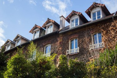 Paris, Fransa-14 Ocak 2016: La Campagne a Paris, Paris 'te bir atipik Parisli mahalle, 20eme üzerinde