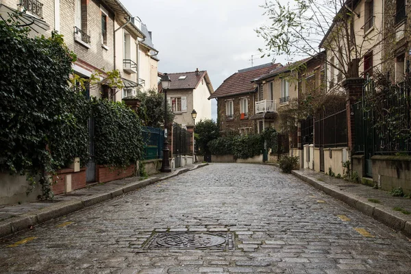 フランス 2016年1月14日 パリの非定型パリ地区 カンパーニュ 20Eme — ストック写真