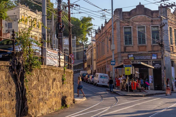 Santa Teresa Rio Janeiro Brasil Julho 2016 Rua Largo Guimarães — Fotografia de Stock