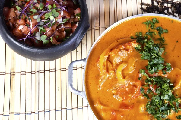 Brezilya Deniz Ürünleri Güveç - Moqueca arka plan