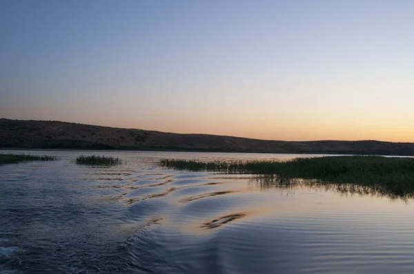 Gün batımı ile dalga