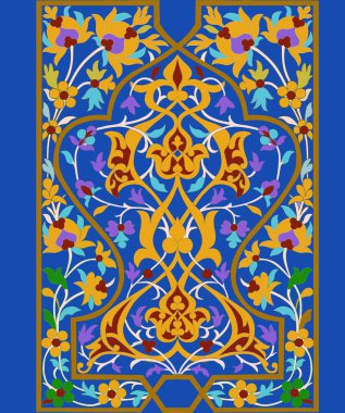 güzel oryantal süsleme.