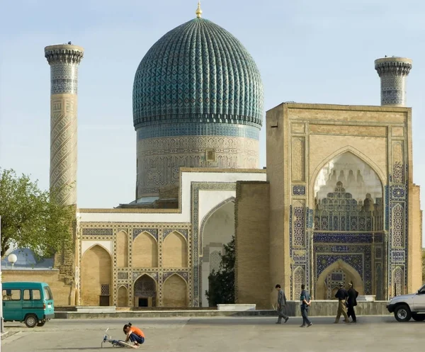 Gur Emir Memorial complex in Samarkand. — Stockfoto