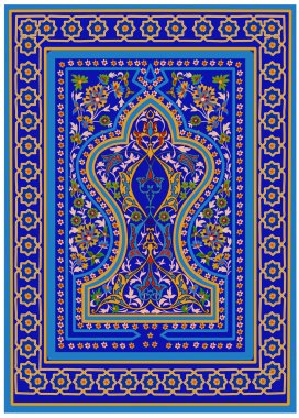 Oryantal stil deseni. Arap süsü.