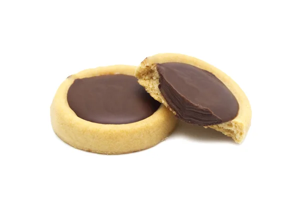 Galletas Crujientes Galletas Con Caramelo Chocolate Con Sabor Topping Choco — Foto de Stock