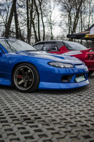 Deriva Nissan Silvia S15 — Foto de Stock