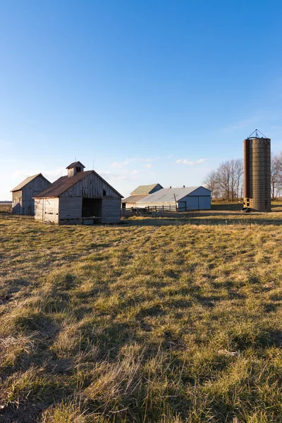 中西部的农村农场 普特南县 伊利诺伊州 — 图库照片