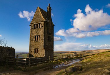 Winter Hill, Rivington, İngiltere'de 